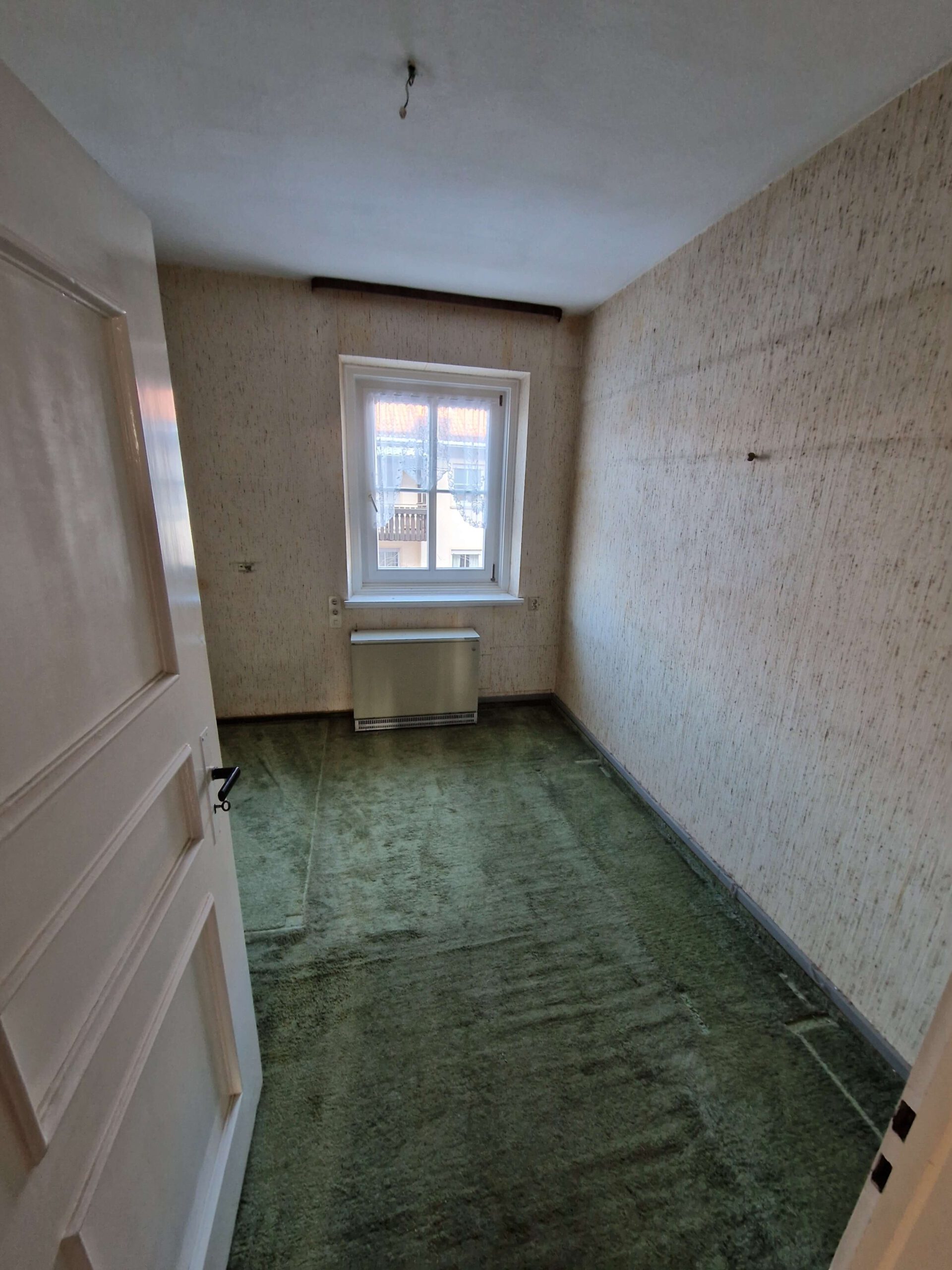 Dasselbe Kinderzimmer in Giebelstadt nach der Räumung